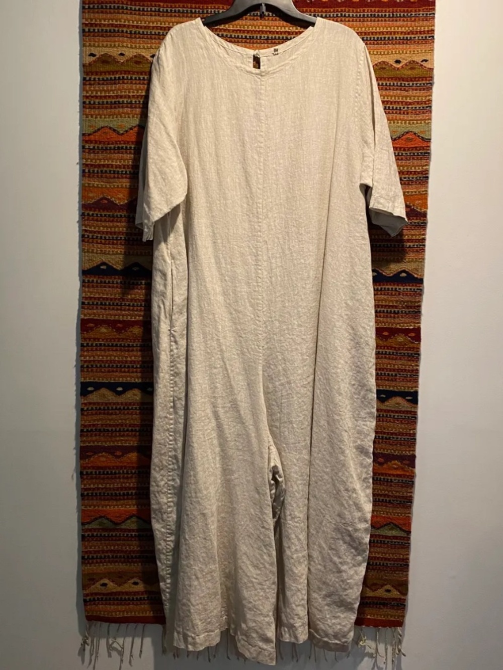 Glasnost Canada Palazzo Jump - Natural Linen